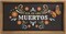 Day of The Dead Decorations Decor Sign, 15.7×7.9In Wooden Dia De Los Muertos for Alter, Home Wall Decor for Table Centerpieces Shelf Mantle Indoor